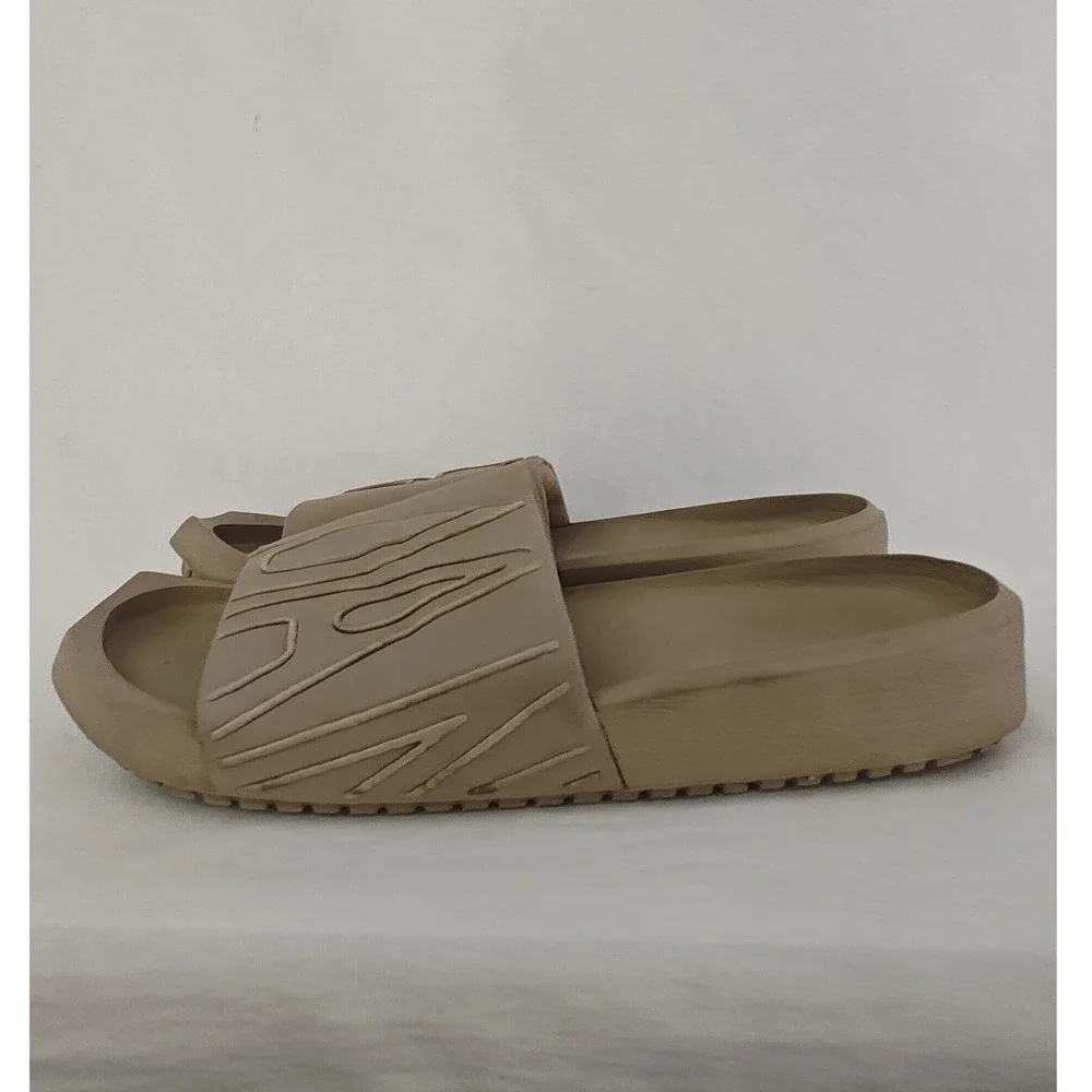 Jordan Nola Slides Tan Beige Khaki‎ Casual  Slide Sandals Block CZ8027-200 10